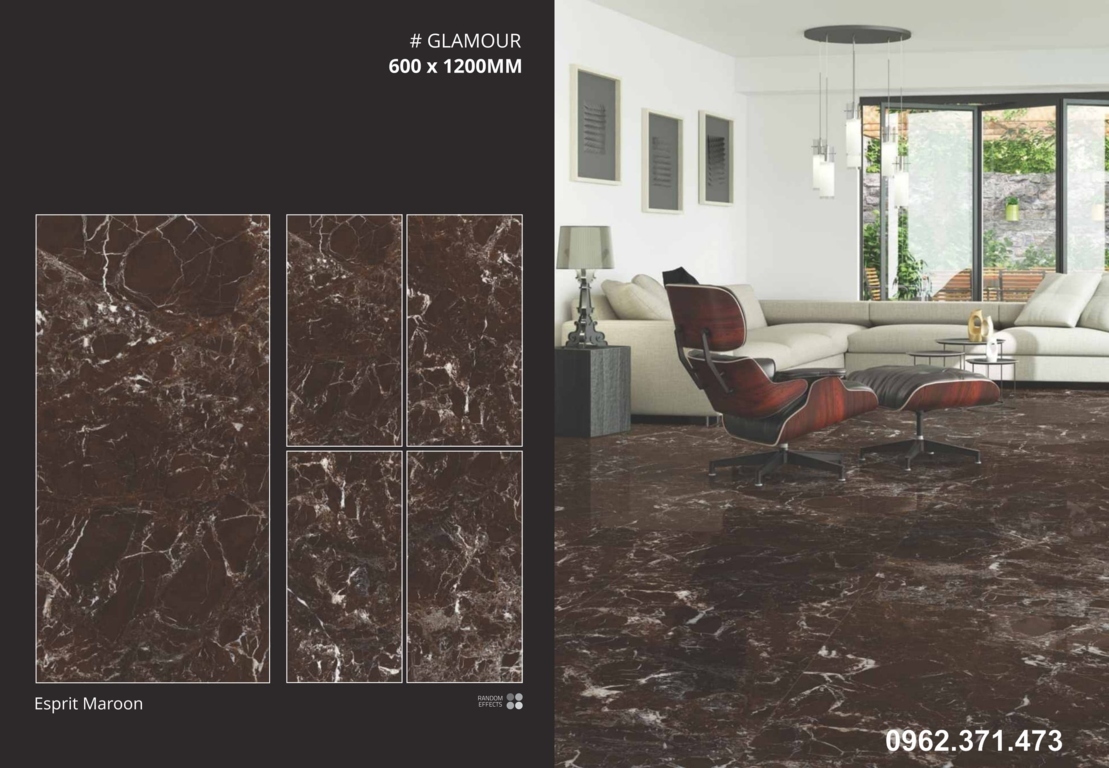 gạch ốp 60x120 giả đá 